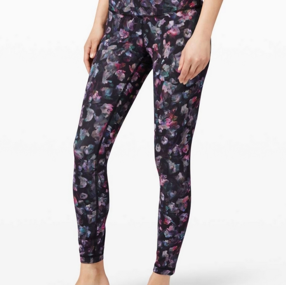 Lululemon Wunder Under High-Rise Tight 25" Full-On Luxtreme Activate Floral
